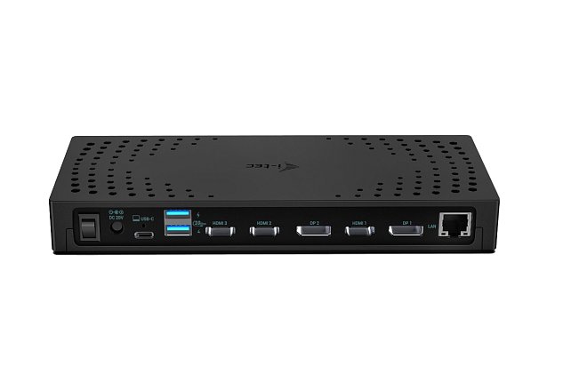 i-tec USB 3.0 / USB-C / Thunderbolt, 3x 4K Docking Station Gen 2, Power Delivery 100W