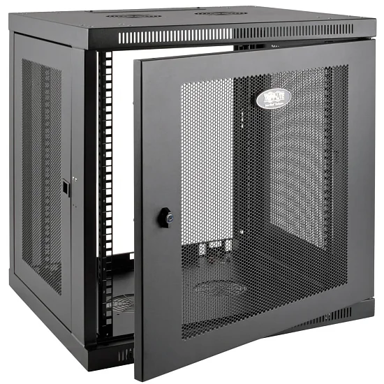 Skříň SmartRack 12U, Mini Rack, hloubka pro přepínače, montáž na stěnu