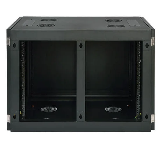 Skříň SmartRack 12U, hloubka pro servery, montáž na stěnu