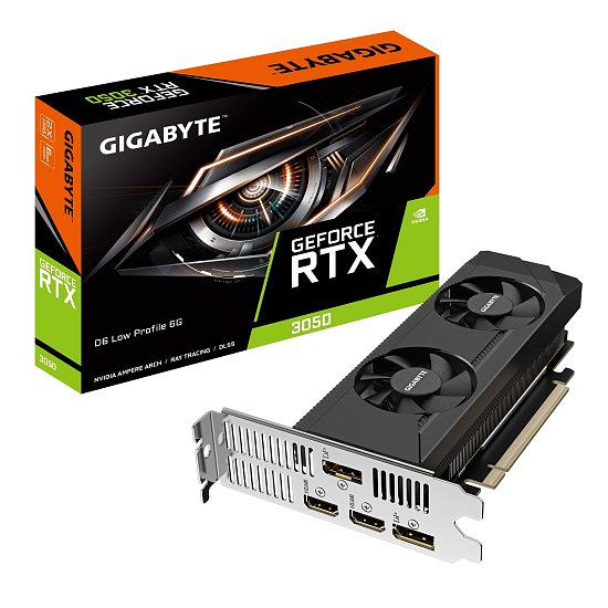 GIGABYTE GeForce RTX™ 3050 D6/6GB/GDDR6 GIGABYTE GeForce RTX™ 3050 D6/6GB/GDDR6