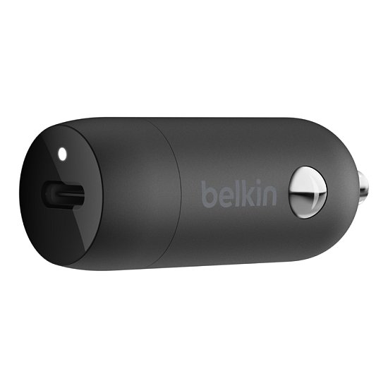 Belkin 30W USB PD CAR CHARGER WITH PPS, černá Belkin 30W USB PD CAR CHARGER WITH PPS, černá