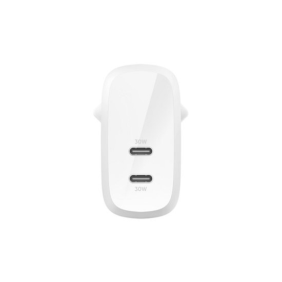 Belkin Duální 30W USB-C nabíječka, PD 60W Belkin Duální 30W USB-C nabíječka, PD 60W