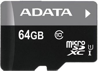 ADATA 64GB MicroSDXC Premier,class10 with Adapter ADATA 64GB MicroSDXC Premier,class10 with Adapter