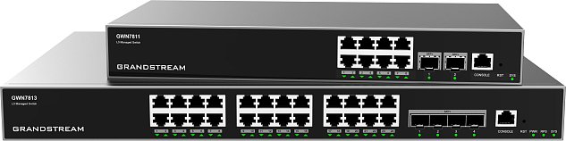 Grandstream GWN7811 Layer 3 Managed Network Switch 8 portů / 2 SFP+