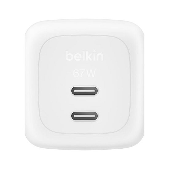 BELKIN BOOSTCHARGE 67W 2 porty bílý
