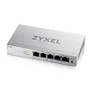 Zyxel GS1200-5HP v3, 5 Port Gigabit PoE+ webmanaged Desktop Switch, 4x PoE, 68 Watt