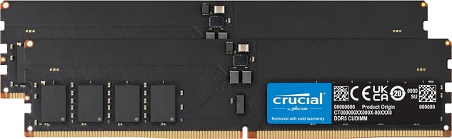 Crucial/CUDIMM DDR5/64/6400MHz/CL52/2x32GB