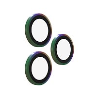 ZAGG Ochranná čočka Premium pro Apple iPhone 17 Pro/Pro Max/16 Pro/Pro Max/15 Pro/Pro Max - duhová