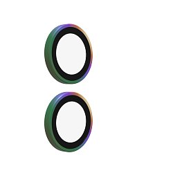 ZAGG Ochranná čočka Premium pro Apple iPhone 17/16/16+ - duhová