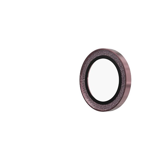 ZAGG Ochranná čočka Premium pro Apple iPhone Air - růžová třpytka