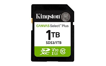 Kingston Canvas Select Plus/SDXC/1TB/UHS-I U3 / Class 10