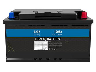 A2D2 baterie LiFePO4 12,8V 100Ah F15 Car Battery Case (Gotion cells)