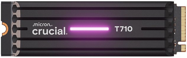 Crucial 1TB T710 SSD s heatsink