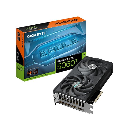 GIGABYTE GeForce RTX 5060 Ti EAGLE/OC/16GB/GDDR7