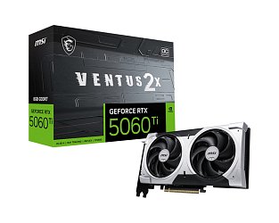 MSI GeForce RTX 5060 Ti VENTUS 2X PLUS/OC/8GB/GDDR7