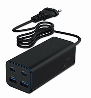 Gembird 100W adaptér 2xUSB-C, 2xUSB-A