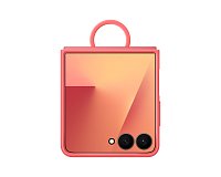 Samsung Silikonový kryt s držákem na prst Flip7 Red