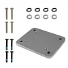 RAM 2.10" X 2.60" BACKING PLATE W/ HARDWARE