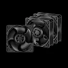 ARCTIC S12038-8K -120mm Case Fan (3 Pack) - dual ball bearing - max 8000 RPM - PWM regulated