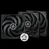 ARCTIC P12 Slim PWM PST – 120mm Pressure optimized case fan | Slim profile | PWM controlled speed wi