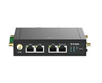 D-Link DWM-530-T 4G M2M Router - 4x Fast Eth