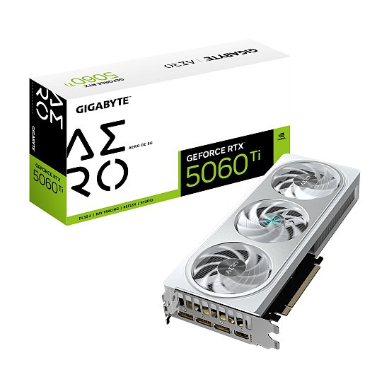 GIGABYTE GeForce RTX 5060 Ti AERO/OC/8GB/GDDR7