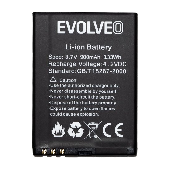EVOLVEO orig. baterie 900 mAh pro EasyPhone EG (EP-550)