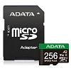 Adata Speed Plus/Micro SD/256GB/UHS-I U3 / Class 10/+ Adaptér