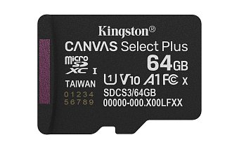 Kingston Canvas Select Plus/Micro SDXC/64GB/UHS-I U1 / Class 10