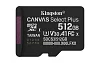 Kingston Canvas Select Plus/Micro SDXC/512GB/UHS-I U3 / Class 10