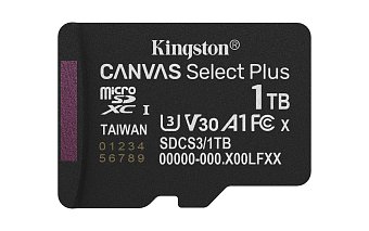 Kingston Canvas Select Plus/Micro SDXC/1TB/UHS-I U3 / Class 10