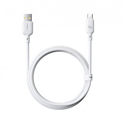 Baseus Rychlonabíjecí kabel Silky USB/USB-C 1m 100W bílý