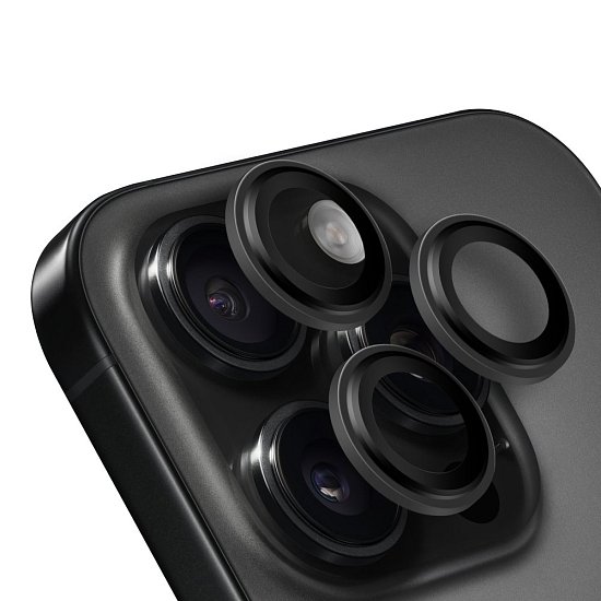 OBAL:ME Ochrana Čoček pro Apple iPhone 15 Pro/15 Pro Max Black Titanium