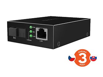 Tenda TFC300B Gigabit Media Converter WDM, SM, Tx 1310nm, Rx 1550nm, 1x SC (UPC), 1x GLAN, 3 km Tenda TFC300B Gigabit Media Converter WDM, SM, Tx 1310nm, Rx 1550nm, 1x SC (UPC), 1x GLAN, 3 km