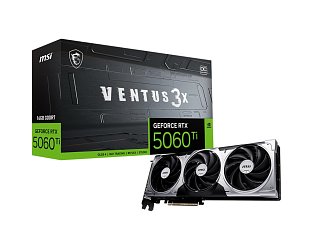 MSI GeForce RTX 5060 Ti VENTUS 3X/OC/16GB/GDDR7