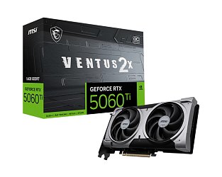MSI GeForce RTX 5060 Ti VENTUS 2X PLUS/OC/16GB/GDDR7