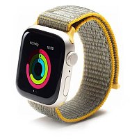 ZAGG GEAR4 sport. řemínek Apple Watch 45/44/42mm žlutá