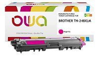 OWA Armor toner kompatibilní s Brother TN-248XL M, 2300st, červená/magenta