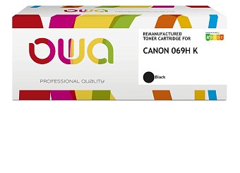 OWA Armor toner kompatibilní s Canon CRG-069H BK, 7600st, černá/black OWA Armor toner kompatibilní s Canon CRG-069H BK, 7600st, černá/black