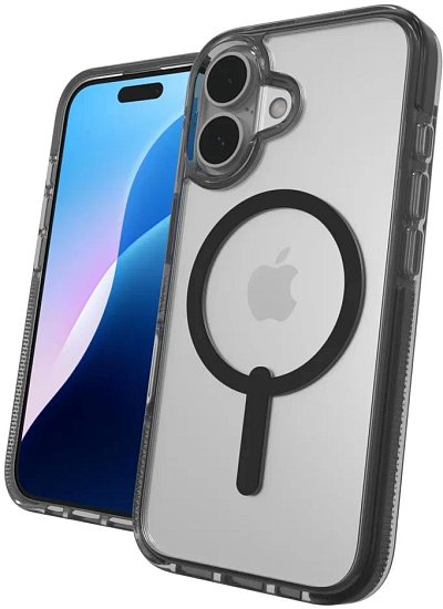 ZAGG kryt Santa Cruz Snap Apple iPhone 16 Plus  Černý