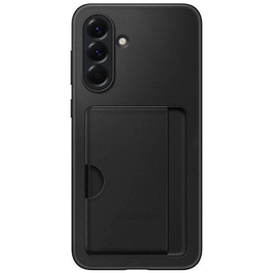 Samsung Zadní kryt s kapsou na kartu pro Galaxy A56 Black