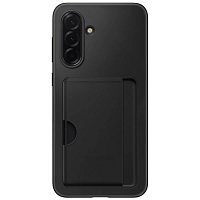 Samsung Zadní kryt s kapsou na kartu pro Galaxy A36 Black