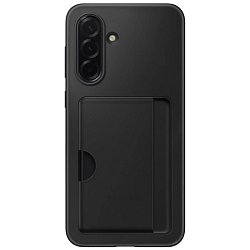 Samsung Zadní kryt s kapsou na kartu pro Galaxy A36 Black Samsung Zadní kryt s kapsou na kartu pro Galaxy A36 Black