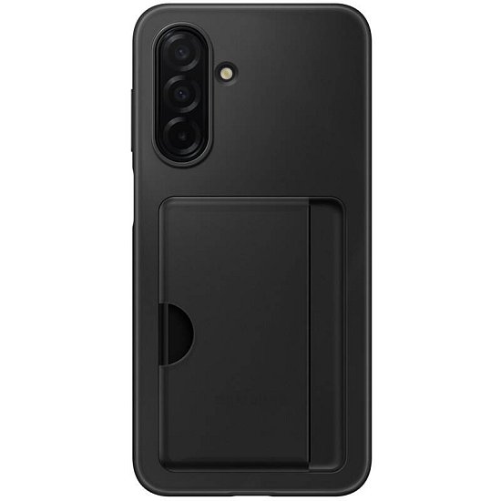 Samsung Zadní kryt s kapsou na kartu pro Galaxy A26 Black