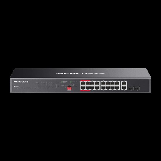 Mercusys MS120GP 20xGb desktop switch(16xPOE+)