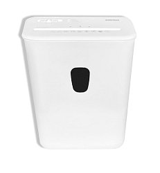 Skartovačka DESQ, 4 x 38 mm, 15l, křížový řez, bílá Skartovačka DESQ, 4 x 38 mm, 15l, křížový řez, bílá