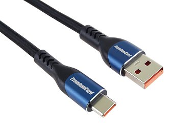 PremiumCord SuperFast 5A USB-C - USB-A 2.0, 0,5m PremiumCord SuperFast 5A USB-C - USB-A 2.0, 0,5m