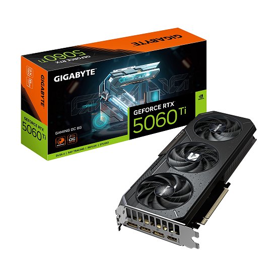 GIGABYTE GeForce RTX 5060 Ti/Gaming/OC/8GB/GDDR7