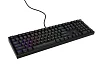 Herní mechanická klávesnice Genesis THOR 404/RGB/Outemu Peach Silent/Drátové USB-A/US layout/Černá