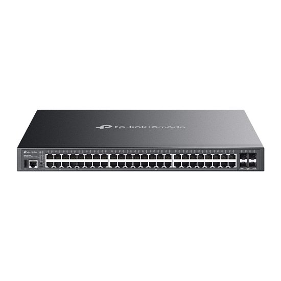 Omada 48-Port Gigabit Stackable Lite L3 Managed PoE++ Switch with 4 10G Slots